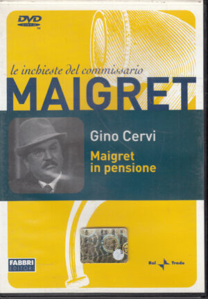 Maigret in pensione - DVD Le inchieste del Commissario Maigret (Gino Cervi) - Versione da edicola - DVD in Italiano