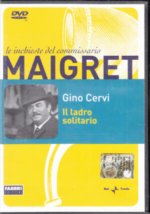 Il ladro solitario - DVD Le inchieste del Commissario Maigret (con Gino Cervi) - Versione da edicola - DVD in Italiano