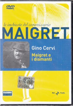 Maigret e i diamanti - DVD Le Inchieste del Commissario Maigret (Gino Cervi) Versione da edicola - DVD in Italiano