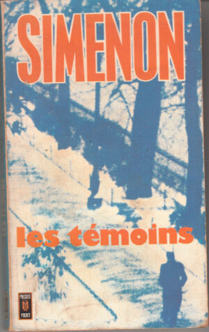 Les Temoins di Georges Simenon - Libro in Francese ed. Presses Pocket