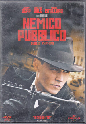 Nemico Pubblico con Johnny Depp, Christian Bale. DVD in Italiano