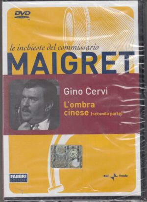 L'Ombra Cinese (SECONDA PARTE) - DVD Le Inchieste Del Commissario Maigret - Versione da edicola - DVD in Italiano