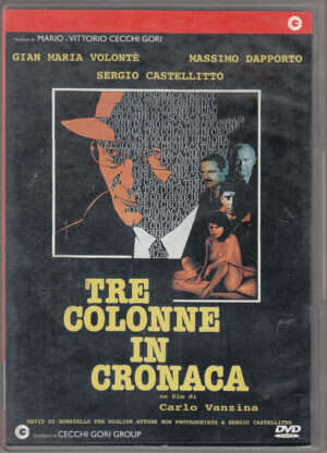 Tre colonne in Cronaca DVD in Italiano Cecchi Gori
