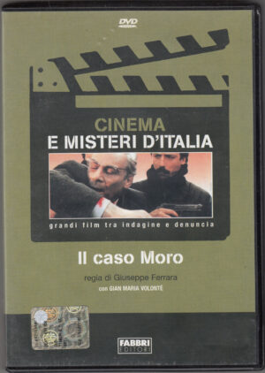 Il caso Moro. I misteri d'Italia DVD in Italiano Giuseppe Ferrarara Versione da edicola