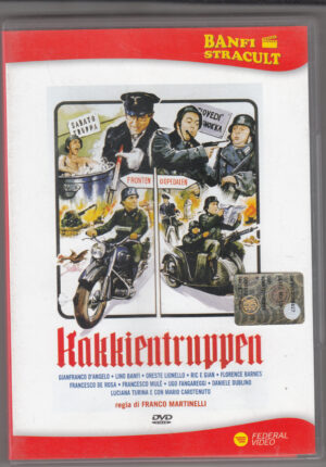 Kakkientruppen DVD in Italiano Lino Banfi Versione da edicola