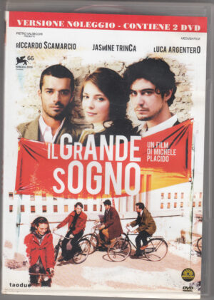 Il Grande Sogno. 2 DVD in Italiano Riccardo Scamarcio Versione Noleggio.