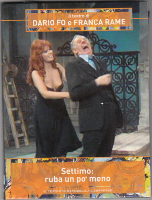 Settimo ruba un pò meno. Dario Fo e Franca Rame DVD in Italiano Versione da edicola