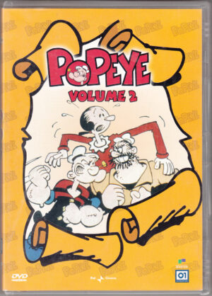 Popeye Vol. 2 - Braccio di Ferro. DVD in Italiano. Versione da edicola