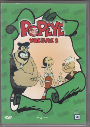 Popeye Vol.3 - Braccio di Ferro. DVD in Italiano. Versione da edicola