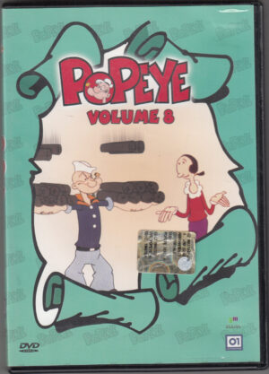 Popeye Vol. 8 - Braccio di Ferro. DVD in Italiano. Versione da edicola