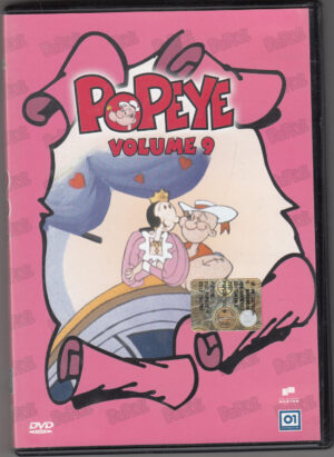 Popeye Vol. 9 - Braccio di Ferro. DVD in Italiano. Versione da edicola