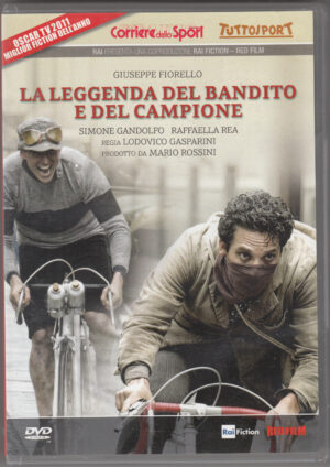 La leggenda del Bandito e del Campione DVD in Italiano Giuseppe Fiorello Versone da edicola