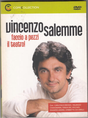 Faccio a pezzi il teatro. DVD in Italiano Vincenzo Salemme Versione da edicola