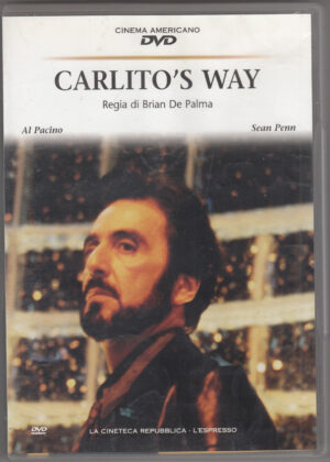 Carlito's Way con Al Pacino. DVD in Italiano. Versione da edicola