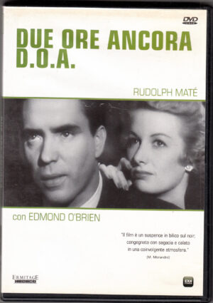 D.O.A. - Due Ore Ancora DVD in Italiano