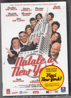 Natale a New York DVD in Italiano Christian De Sica