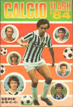 Album Figurine CALCIO 1984 '84. Edizioni Flash. Non completo, mancano 393 figurine su 507