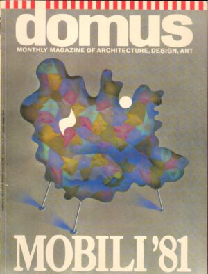 DOMUS Mobili '81 del 1980 Rivista di Architettura , Design, Art ed. Domus