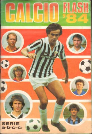 Album Figurine CALCIO 1984 '84. Edizioni Flash. Quasi Completo (manca una figurina)