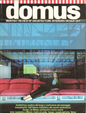 DOMUS n. 628 del 1982 Rivista di Architettura , Design, Art ed. Editoriale Domus