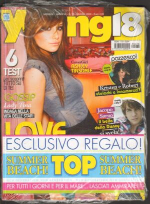 Rivista Magazine Young18 n. 78 - Giugno 2009. In copertina Ashely Tinsdale - GADGET NON INCLUSO