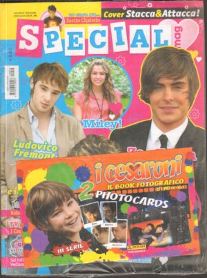 Rivista Magazine Special Mag n. 8 anno III. In copertina Miley Cyrus e Zac Efron