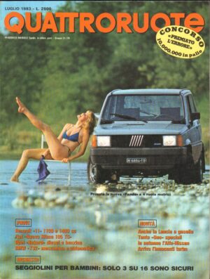 Quattroruote n. 333 Luglio 1983 - Renault 11, Fiat Ritmo 105 TC, Oper Rekord