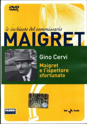 Maigret e l'Ispettore sfortunato - DVD Le Inchieste del Commissario Maigret (Gino Cervi) - Versione da edicola - DVD in Italiano