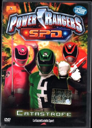 Power Rangers S.P.D. vol. 9: Catastrofe. DVD in Italiano. Versione da edicola