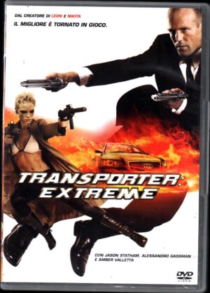 The Transporter Extreme DVD in Italiano Jason Statham Versione da edicola