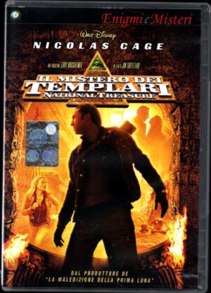 Il Mistero dei templari National Treasure DVD in Italiano Nicolas Cage Versione da edicola