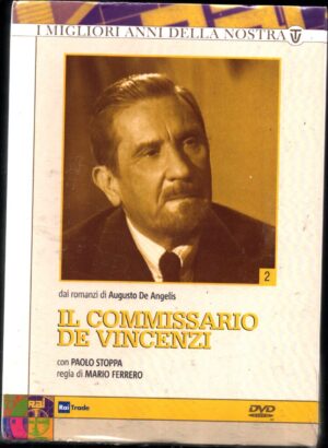 Il Commissario De Vincenzi Seconda Stagione 2 con 3 DVD in Italiano Paolo Stoppa