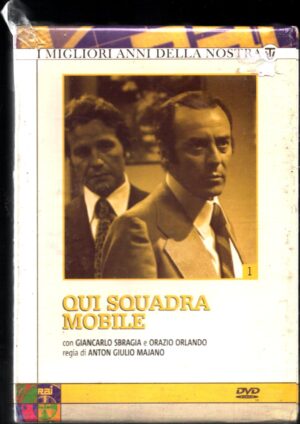 Qui Squadra Mobile .Prima Stagione 1 con 3 DVD in Italiano Orazio Orlando