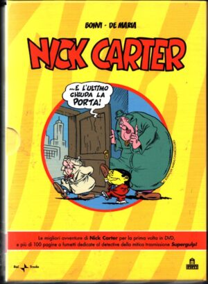 Nick Carter + Libro. DVD in Italiano Bonvi