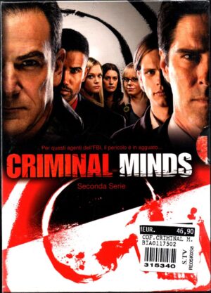 Criminal Minds - Stagione 2 Completa (Episodi 1-23) (6 DVD) con Cofanetto - DVD in Italiano