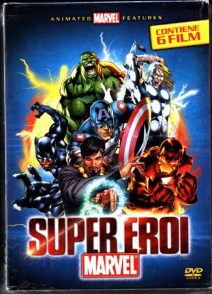 Supereroi - Super Eroi Marvel. Raccolta di 6 film con n. 6 DVD in Italiano con Cofanetto