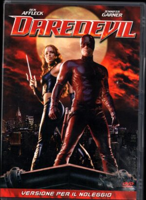 Daredevil DVD in Italiano Versione Noleggio