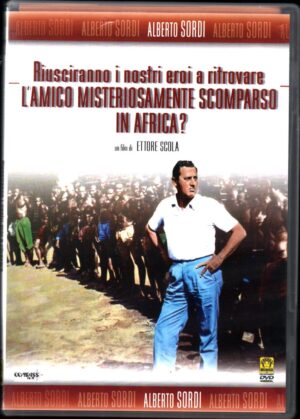 Riusciranno i nostri eroi a ritrovare l'amico misteriosamente scomparso in Africa? film con Alberto Sordi. DVD in Italiano