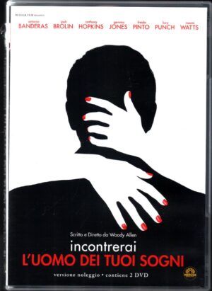 Incontrerai L'Uomo Dei Tuoi Sogni. 2 DVD in Italiano Woody Allen Versione Noleggio