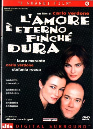 L'Amore E' Eterno Finche' Dura DVD in Italiano Carlo Verdone