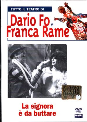 La signora e' da buttare. Tutto il teatro di Dario Fo e Franca Rame. DVD in italiano. Versione da edicola