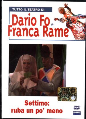 Settimo: Ruba Un Po' Meno. Tutto il teatro di Dario Fo e Franca Rame. DVD in italiano. Versione da edicola
