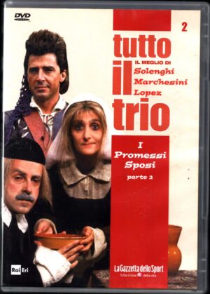 Tutto il trio Vol.2 I promessi Sposi parte 2. DVD in Italiano Versione da edicola