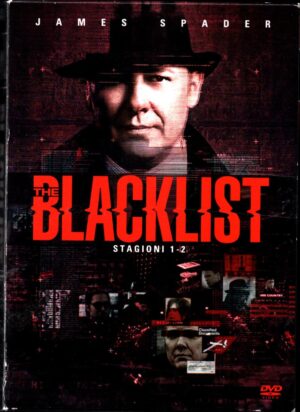 The Blacklist - Stagioni 1 e 2 con 12  DVD in Italiano James Spader