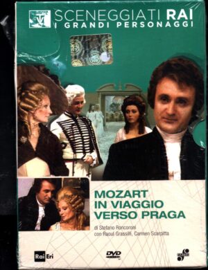 Mozart in viaggio verso Praga DVD in Italiano Raoul Grassilli Versione da edicola
