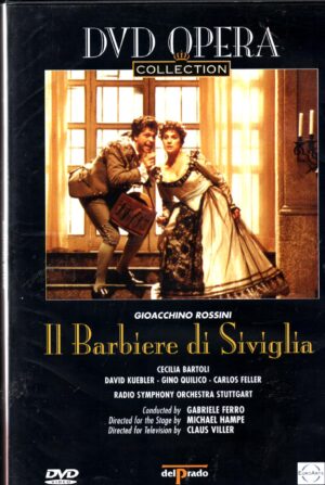 Il Barbiere di Siviglia. Giocchino Rossini. Opera completa (1 DVD) Cecilia Bartoli (Edizione PAL Regione 2, Lingua Italiano, Sottotitoli Inglese, tedesco, francese, spagnolo) Versione da edicola
