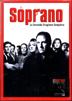 I Soprano. Seconda Stagione 2 Completa. (Episodi 1-13) (4 DVD) con Cofanetto. DVD in Italiano. Nuovo
