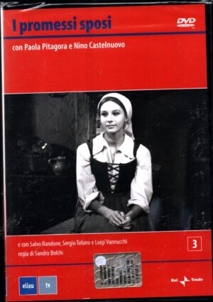I promessi sposi Vol.3 Episodi 6-7 DVD in Italiano Nino Castelnuovo