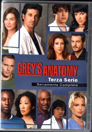 Grey's Anatomy - Stagione 3 Completa (Episodi 1-25) (Box 7 DVD) DVD in Italiano