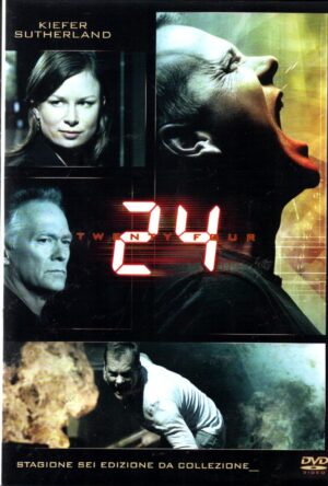 24 Kiefer Sutherland. Sesta Stagione 6 Completa. Episodi 1-24 con n. 7 DVD in Italiano